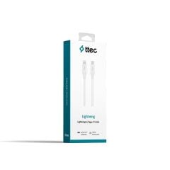 Ttec 2DK40B Usb-c - Lightning Hızlı Şarj Kablosu 150 cm Beyaz