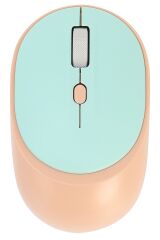 HP M231 V5.0 Bluetooth & Wireless 2,4ghz Sessiz Kablosuz Mouse Pembe-Yeşil Pc Laptop Tv Mac Uyumlu