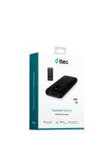 Ttec 2BB202S PowerSlim Trio LCD 10.000 mAh PD 22,5W Dahili Kablolu Taşınabilir Şarj Aleti / Powerbank