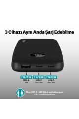 Ttec 2BB205S ChargeUp LCD 10.000 mAh Taşınabilir Şarj Aleti / Powerbank