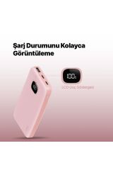 Ttec 2BB205TP ChargeUp LCD 10.000 mAh Taşınabilir Şarj Aleti / Powerbank