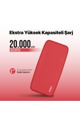 Ttec 2BB212GK ChargeUp Pro 20.00 0mAh PD 20W Taşınabilir Hızlı Şarj Aleti / Powerbank