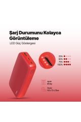 Ttec 2BB212GK ChargeUp Pro 20.00 0mAh PD 20W Taşınabilir Hızlı Şarj Aleti / Powerbank