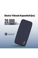 Ttec 2BB212L ChargeUp Pro 20.000 mAh PD 20W Taşınabilir Hızlı Şarj Aleti / Powerbank