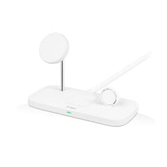 Ttec 2KS32B AirCharger Trio Up MagSafe Uyumlu 3ü 1 Arada iPhone + Apple Watch + AirPods Kablosuz Şarj Standı