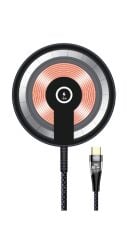 TOTU CACW-063 Super Fast Magsafe Özelikli 15 W Araç içi Kablosuz Telefon Tutucu