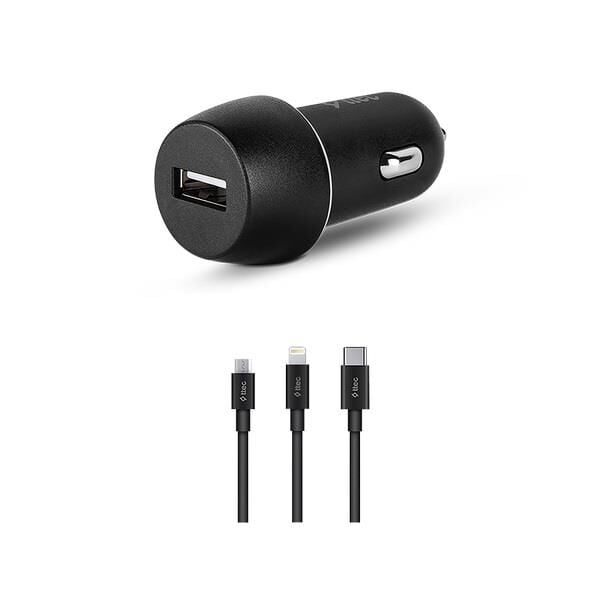 Ttec 2CKS20TS SmartCharger 2.1A Araç Şarj Aleti + Trio Kablo