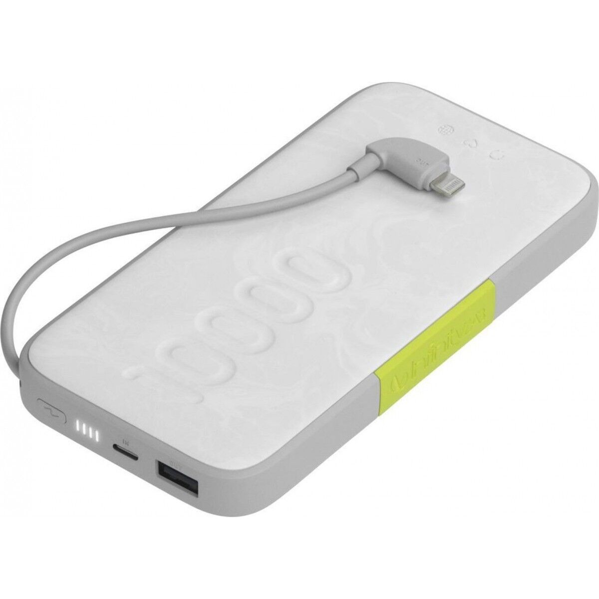 Infinity Lab Instantgo 10.000 Mah Lightning (Iphone) Kablolu Beyaz Powerbank