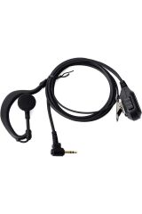 TLKR Talkabout T62, T80, XT180, T82 ile Uyumlu Mikrofonlu 2.5 mm Walkie Talkie Kulaklık