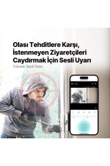 Wizi Pro W Full HD İç/Dış Mekan Bataryalı Wi-Fi Akıllı Kamera