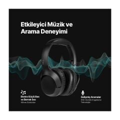 Soundmax 3 Kulaküstü Kablosuz Bluetooth Kulaklık