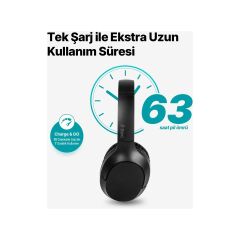 Soundmax 3 Kulaküstü Kablosuz Bluetooth Kulaklık
