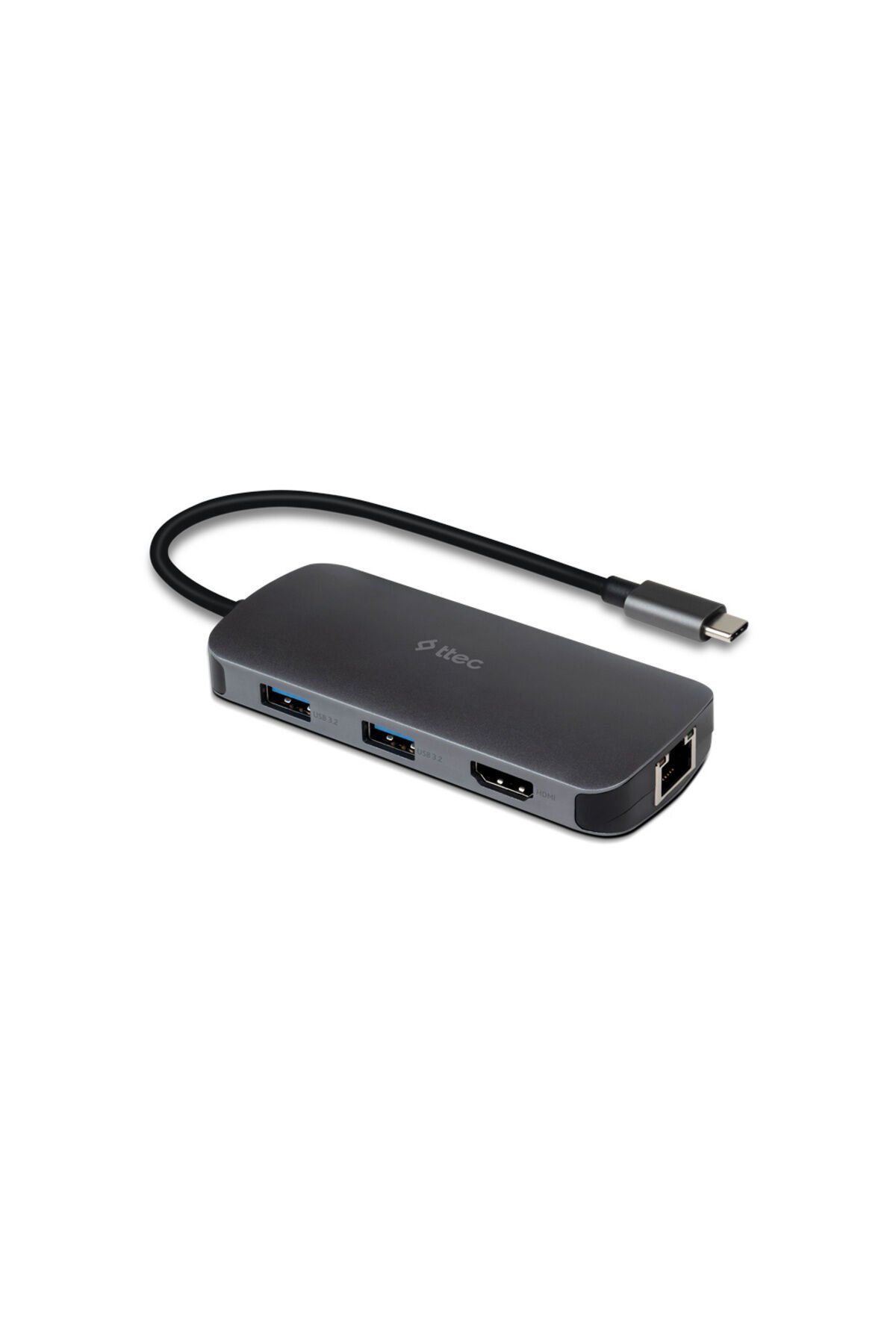 Usb-c Hub/çoklayıcı Usb-c 100w Pd Hdmi Gb Ethernet 2*usb-a Usb-a Sd Microsd