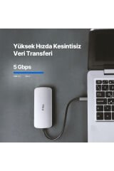 Usb-c Hub/çoklayıcı Usb-c 100w Pd Hdmi Gb Ethernet 2*usb-a Usb-a Sd Microsd