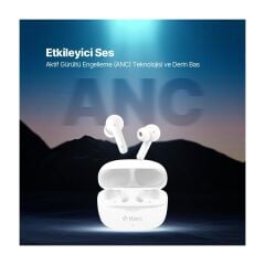 Airbeat Pro Anc Gerçek Kablosuz Tws Bluetooth Kulaklık 2KM154